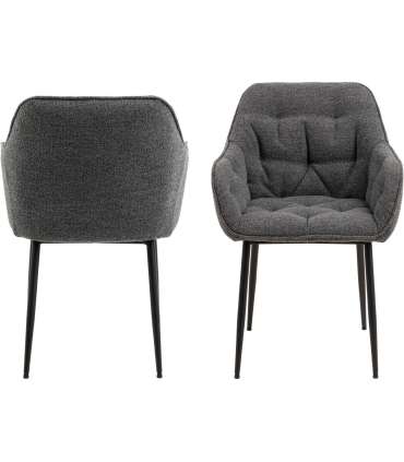 Tool BROOKE käetugedega, tumehall