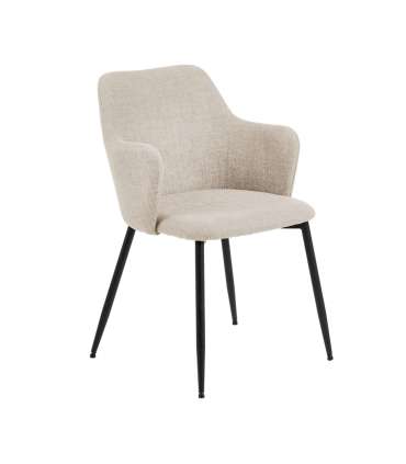 Tool ILSA käetugedega, beež