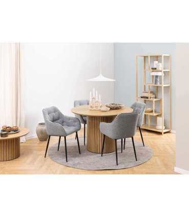 Tool BROOKE käetugedega, hall