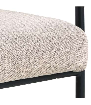 Tool ADELE käetugedega, beež, 50,5x64,5xH84,5cm