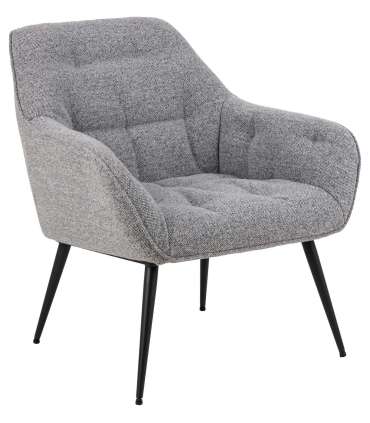 Tool BROOKE hall, 74x77,5xH81cm, kangas, metall