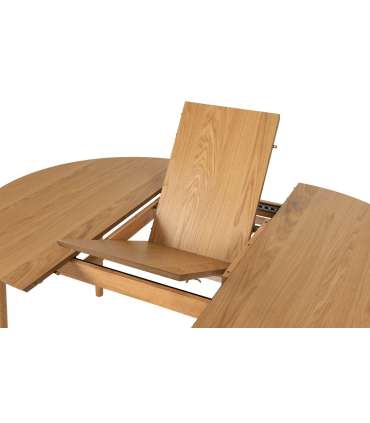 Söögilaud MONTREUX D115/154xH75cm, natur