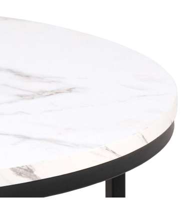 Diivanilaud SPIRO D80xH40cm, valge