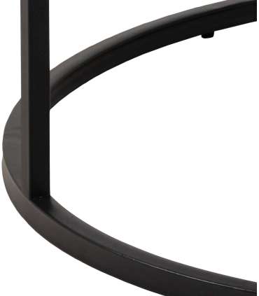 Diivanilaud SPIRO D80xH40cm, valge