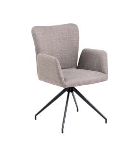 Tool LAURA käetugedega, pruun