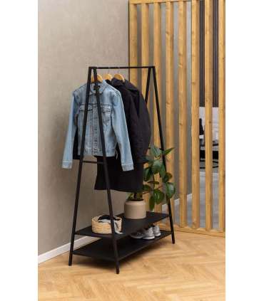 Riidenagi SELJE 105x50xH170cm, must