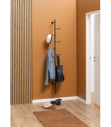 Riidenagi ASPEN 24,6x20,7xH171,2cm, must