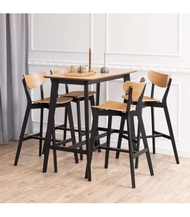 Baarilaud ROXBY 120x60xH105cm, naturaaln