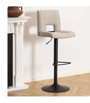 Baaritool SYLVIA beež, 41,5x52xH115cm