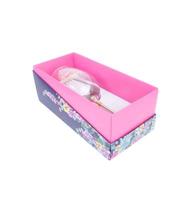 Veinipokaal FLOW "Happy Birthday" H23,7cm, 450ml, roosa