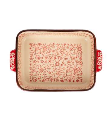 Ahjuvorm STAR BAKE 21x14cm, punane keraamika