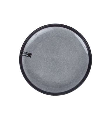 Taldrik RITA D26cm, must/hall