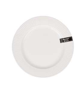 Taldrik ARDEN D19cm, valge keraamika