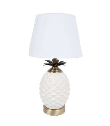 Laualamp ANANAS H45cm, valge