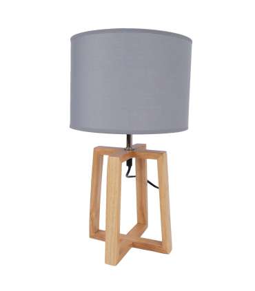 Laualamp WOODEN H44,5cm, helehall