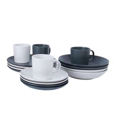 Lauanõude komplekt ZAZA 16osa, kruusiga