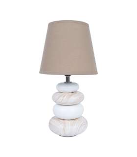 Laualamp STONE H31cm, beež