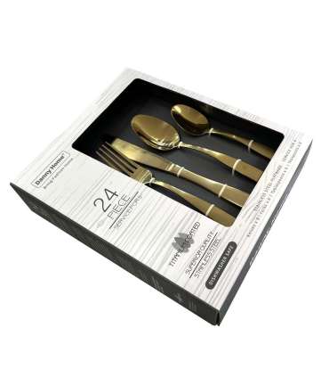 Söögiriistad DUNE 24-osa, kuldne