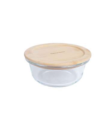 Kauss BOXY D13xH5,4cm 400ml, klaas, bamb