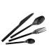 Söögiriistad DUNE 24-osa, must