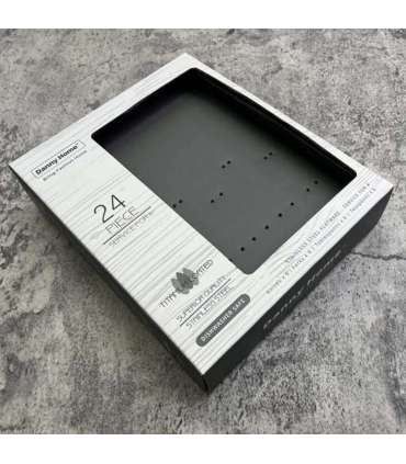 Söögiriistad DUNE 24-osa, must