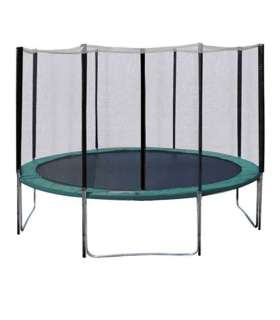 Батут с сеткой безопасности D366см