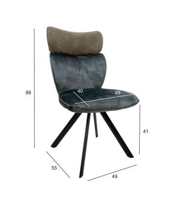 Обеденный комплект EDDY с 8 стульями