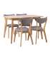 Söögilauakomplekt JONNA 4-tooliga