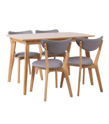 Söögilauakomplekt JONNA 4-tooliga