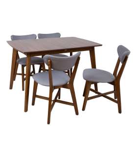 Söögilauakomplekt JESPER 4-tooliga