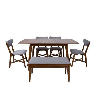 Söögilauakomplekt JESPER 4-tooli ja ping