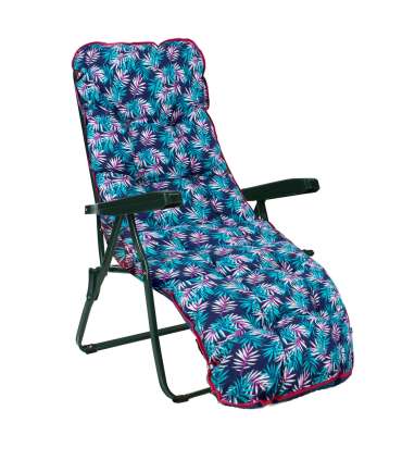 Lamamistool BADEN-BADEN sinine lehtedega