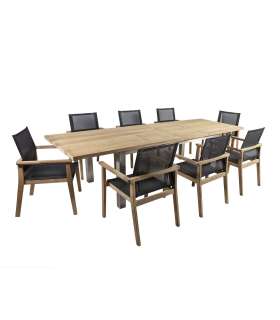 Söögilauakomplekt NAUTICA 8 tooliga