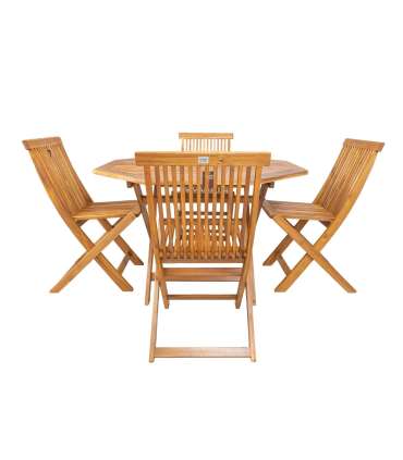 Aiamööblikomplekt FINLAY laud ja 4 tooli