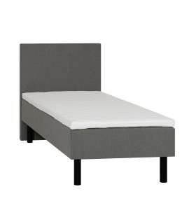 Kušett LANDE 90x200cm, peatsiotsaga, hal