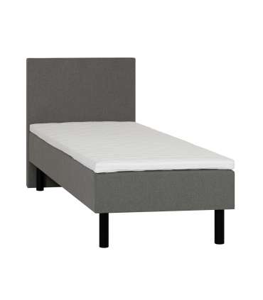 Kušett LANDE 90x200cm, peatsiotsaga, hal