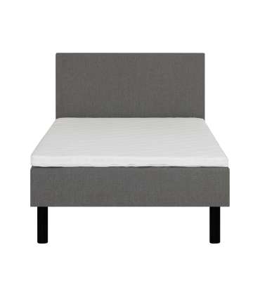 Kušett LANDE 120x200cm, peatsiotsaga, hall, 7-tsooniline pocket-vedrustus