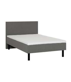 Kušett LANDE 140x200cm, peatsiotsaga, hall, 7-tsooniline pocket-vedrustus