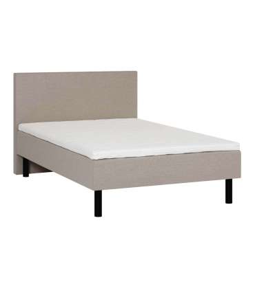 Kušett LANDE 140x200cm, peatsiotsaga, beež, 7-tsooniline pocket-vedrustus