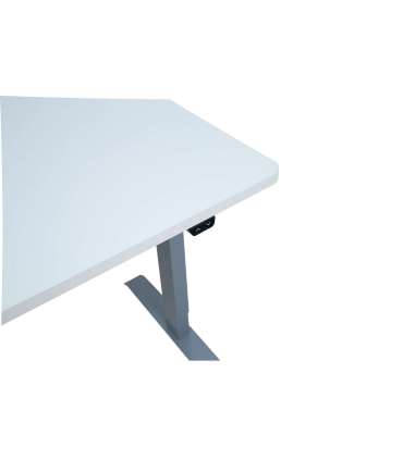 Письменный стол ERGO с 1 мотором 140x70см, белый