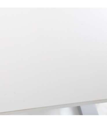 Письменный стол ERGO с 1 мотором 140x70см, белый