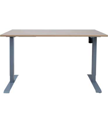 Письменный стол ERGO с 1 мотором 140x70см, гикори