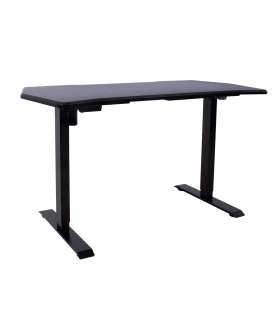 Mängurilaud GAMER 1-mootoriga 140x70xH71-121cm, must