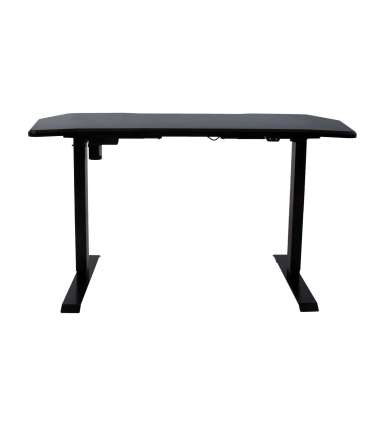 Mängurilaud GAMER 1-mootoriga 140x70xH71-121cm, must