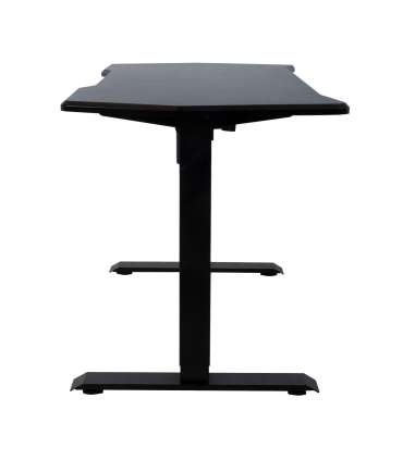 Mängurilaud GAMER 1-mootoriga 140x70xH71-121cm, must