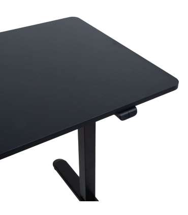 Töölaud ERGO LIGHT 1-mootoriga 120x60xH73-118cm, must