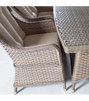 Садовая мебель EDEN стол и 6 стула