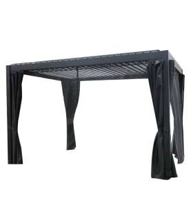 Шатёр MIRADOR 3x3xH2,5м со шторами, темно-серый