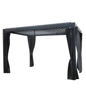 Шатёр MIRADOR 3x4xH2,5м со шторами, темно-серый