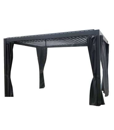 Varikatus MIRADOR-111 3x4m kardinatega, tumehall